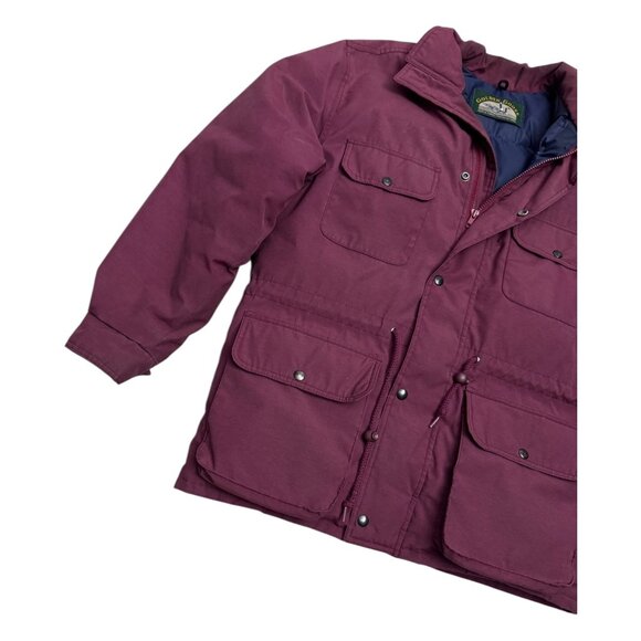 GOLDEN GOOSE Vintage 80s Heavy Winter Puffer Parka Luxury Coat Mens Medium - Picture 8 of 9